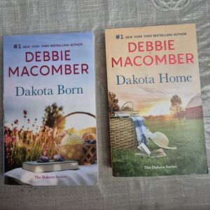 Dakota Born" and "Dakota Home" from "The Dakota Series" by Debbie Macomber. 